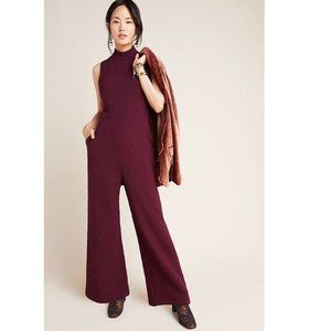 host pick • eva franco charley mock neck jumpsuit